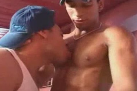 Na escada do bar/sex on the stairs