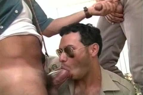 hairy homosexual Cops blow Each Otthis manr