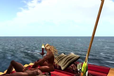 Coming Home Form A Fishing Trip And Find Your Partner Floating On A Raft Which Makes you fine En The Rest Is As It Is.