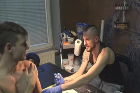 wild Sex For cash In A Tattoo Studio