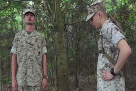 Army dude Seduces The Soldier