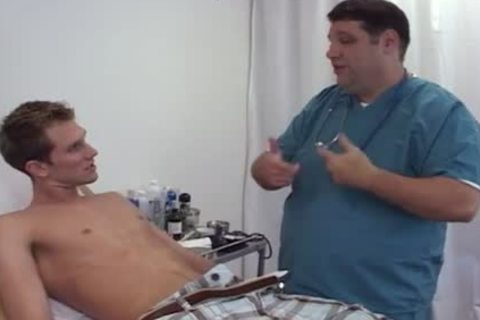 chubby Doctor Jerks Off lad 10-Pounder