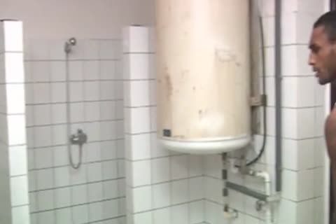 Euro Prison Shower Mixed Race 3way
