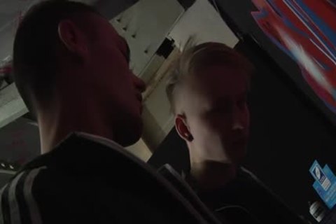 excited Amateurs Having A rough homosexual Sex In Night Club