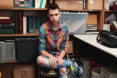 GayShoplifter - teen Shoplifter lad Barebacked By Security Guard For Stealing