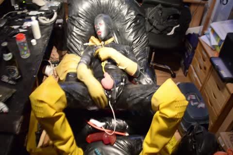 RubberPigs Solo Fetish Play