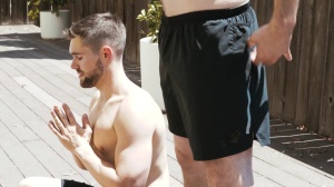 DrillMyHole.com: Athletic hunk rushes hard ramming