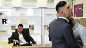TheGayOffice - Hunk rushes hard pounding