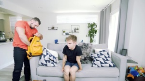 Str8toGay.com - Athletic tattooed american bear ass fuck