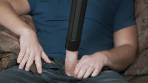 Str8toGay.com: Muscle hunk giving head for big dick