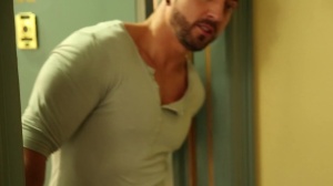 Drill My Hole: Muscle latin hunk goes in for nailing