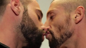 MenOfUK.com - Rough nailing next to athletic european hunk