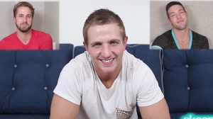 Str8ToGay - Muscle hunk Landon Mycles lusts hard ramming