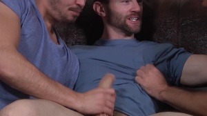 Str8toGay.com: Dennis West and hairy Asher Hawk ass fuck