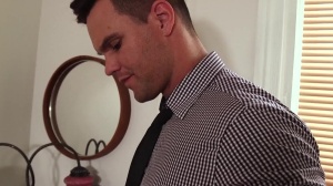 TheGayOffice.com: Hairy and muscle hunk ass fuck