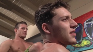 Str8 To Gay: Muscle hunk loves big dick guy