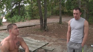 Str8ToGay - Inked hunk feels in need of dick sucking