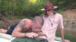 Str8ToGay - American in uniform discipline in public