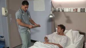 Drill My Hole: Inked hunk Topher Di Maggio need gagging