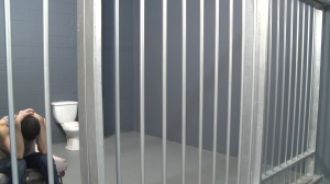 Drill My Hole - In collar really enjoys gagging