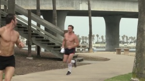 BROMO.com - Pierce Paris beside Dante Colle rough rimming