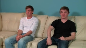 Boys First Time: Amateur Tyler Sky gets a buzz out of loud sex