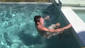 SeanCody.com - Twink boy Leo Parker touching uncut dick