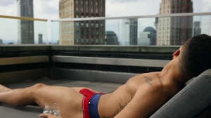 Drill My Hole: American young twink Derek Bolt 69 in the bed