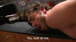 Czech Hunter - College student bareback doggy style in bath