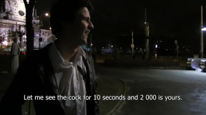 CzechHunter: Desperate and lewd couple ass fucking in park