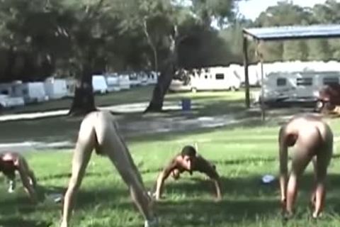 Outdoor penis And teen Calisthenics Turn Into pooper Penetration cumshot