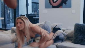 Drill My Hole: Inked american twink boy gets gagging