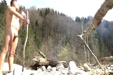 Nudist Starting-up His petite cock