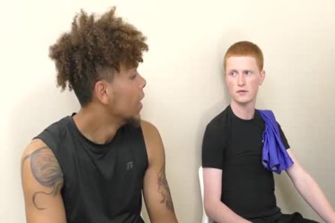 Inter-racial College boy Action