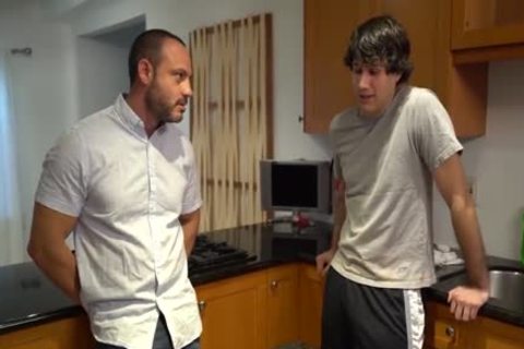 gay twink gets It All From His Helping Step daddy