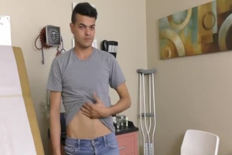 teen Has An Issue Pre Cumming And Doctor Gives Full Exam Full Scene