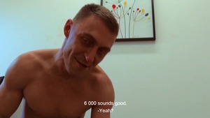 DirtyScout.com: Athletic gay fitness in office