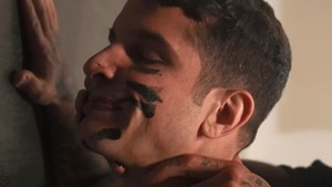 Bromo - Throat fuck in the car with inked twink boy