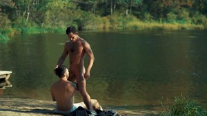 DrillMyHole.com - American sucking cock outdoors