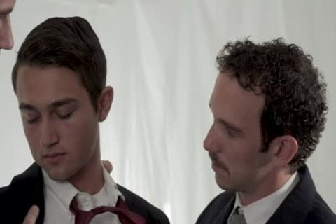 gigantic 10-Pounder Religious twinks Have A 3some