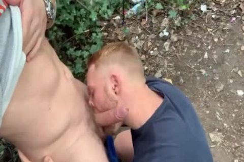 Two Brit boyz Have Sex In Woods Third chap Joins In