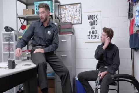 Bored Of Being Straight, Two Guards bang Each Other