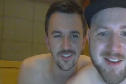 engulfing His butthole And rod In Live