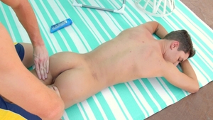 Next Door Originals - Pierced Dacotah Red touching big dick