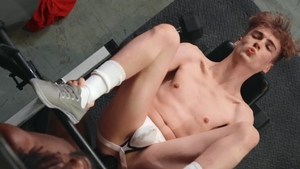 DrillMyHole: Bareback swallow alongside very slim twink