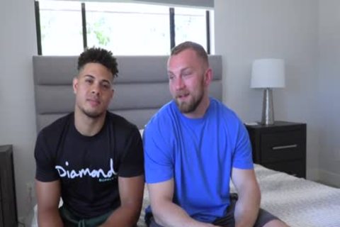 Alpha Male Bryce Goes submissive For Channing's large shlong