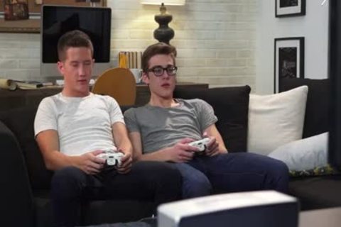 Blake Mitchell And Tyler Hill Playing clip Games while bonks Noah White
