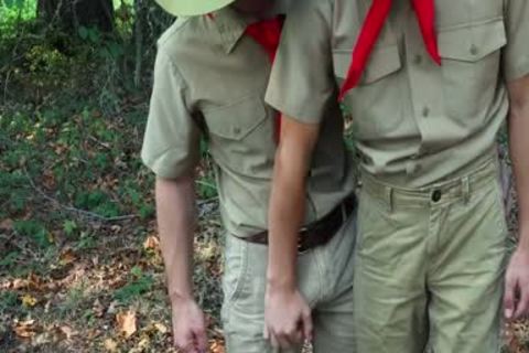 Scout Leader Greg McKeon Welcomes The recent Scout twink Cyrus Stark