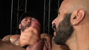 Club Inferno Dungeon: Real sex plus tattooed jock