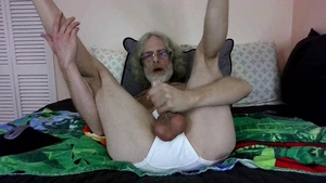 JerkinDad14 - Stoopid wang Gooner Daddy Strokes gigantic Greasy penis underwear Masturbation Goon Bate Session